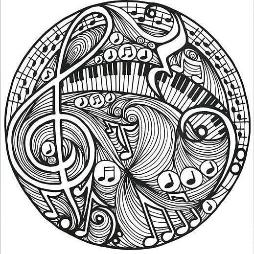 glasba, mandala